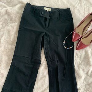 Wide Legged Black Trousers